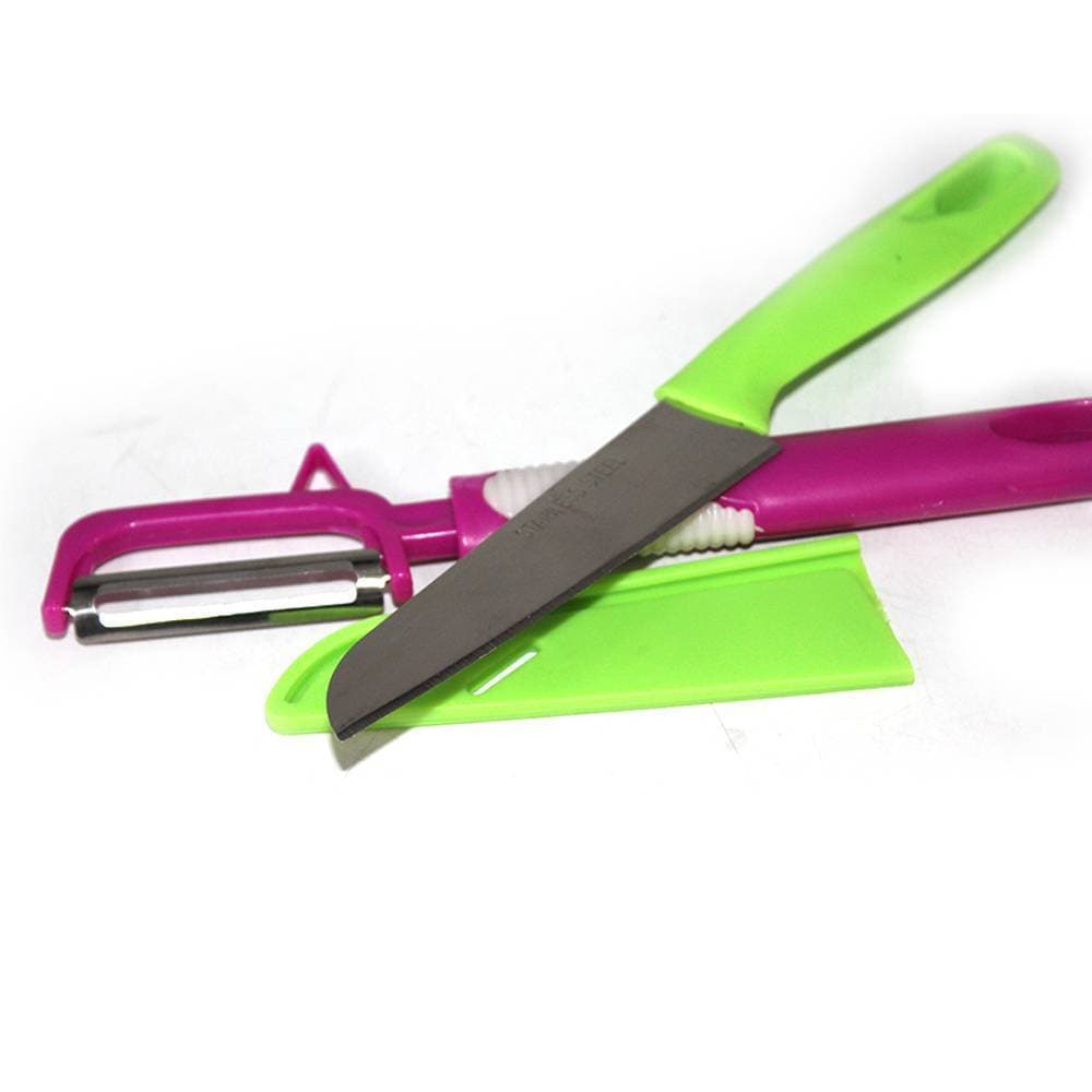 Chef Potato Fruit Peeler And Knife Set