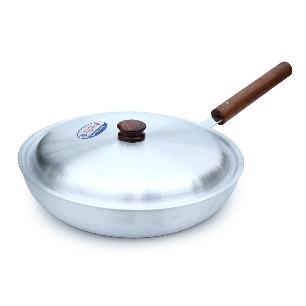 Chef Best Aluminum Fry Pan With Lid - 28 Cm
