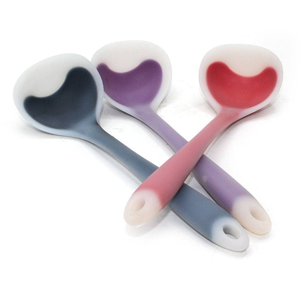 Chef Large Silicone Spoon Long Handled Kitchen Utensil - 1 Piece