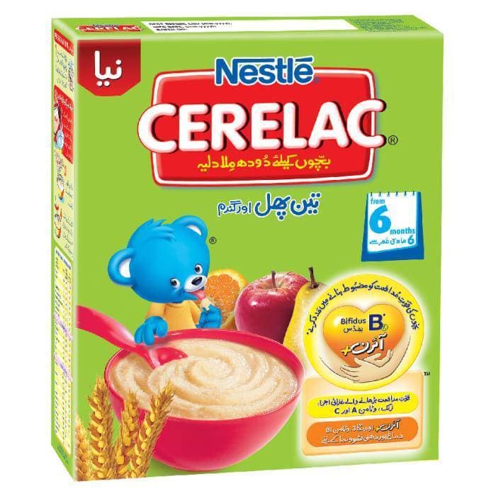 Nestle Cerelac 3 Fruits 350gm