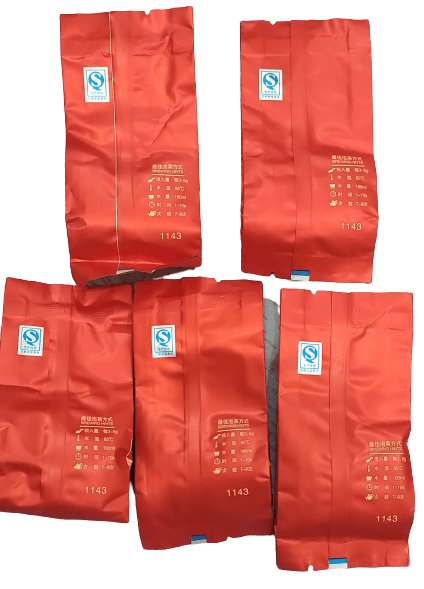 Chinese Weight Losing Green Tea | Weight Loss In One Month | Red Pack of 5 | Each Pack 15 Grams
