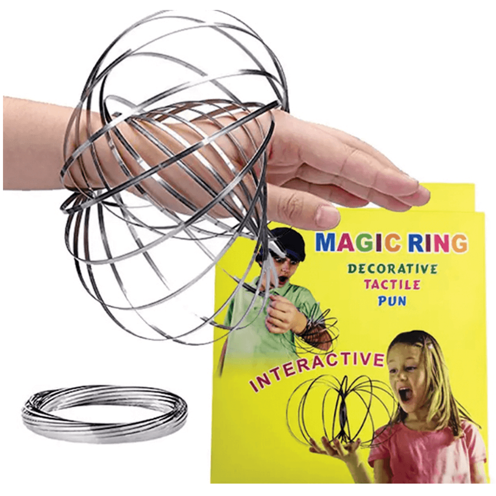 Magic Ring Kinetic Spring Toy