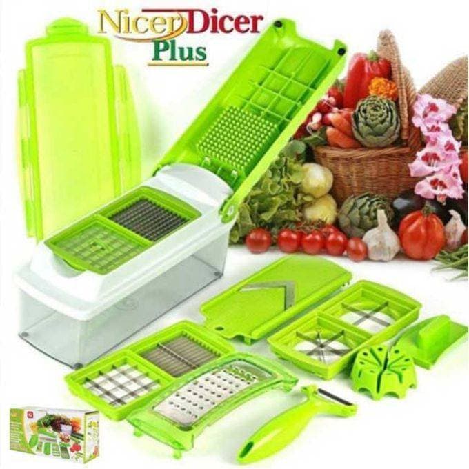 Nicer Dicer Plus Vegetable & Fruit Cutter - Green