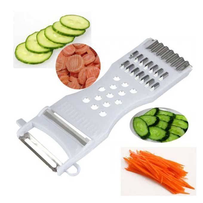 5 In 1 Multipurpose Vegetable & Salad Cutter Graters, Peelers & Slicers
