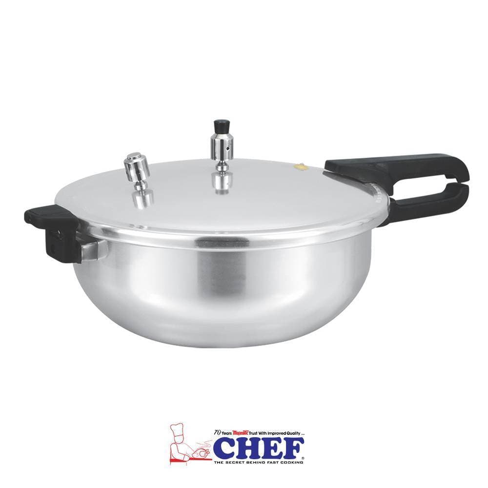 Chef Pressure Cooker Karahi Aluminum 2 In 1 - 3 Liter