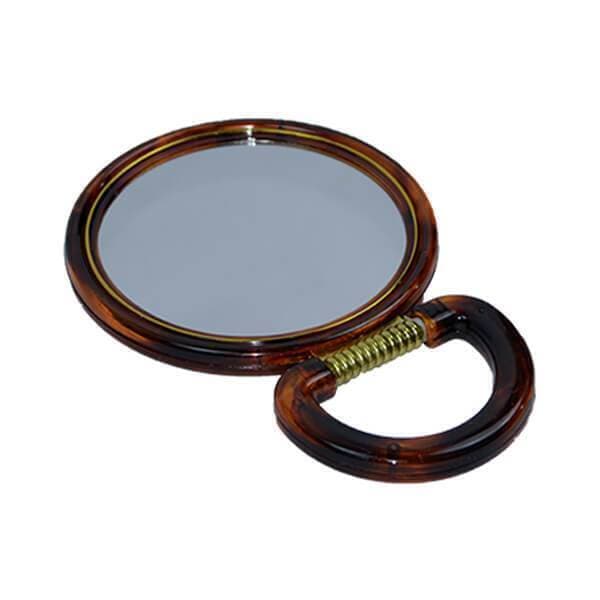 Round Table Mirror With Holder