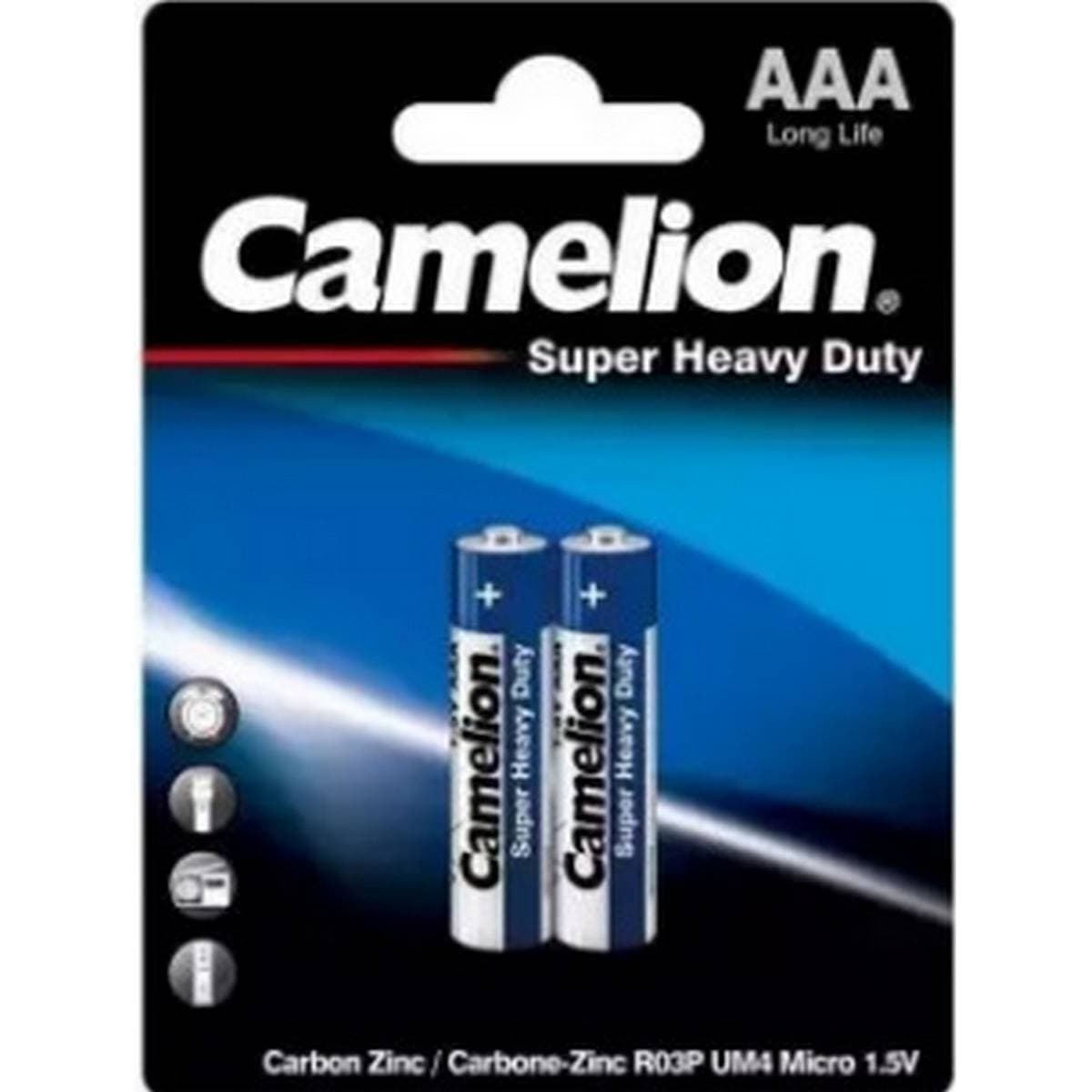 Camelion Super Heavy Duty Cell / Batteries (AAA) (Pack of 2)