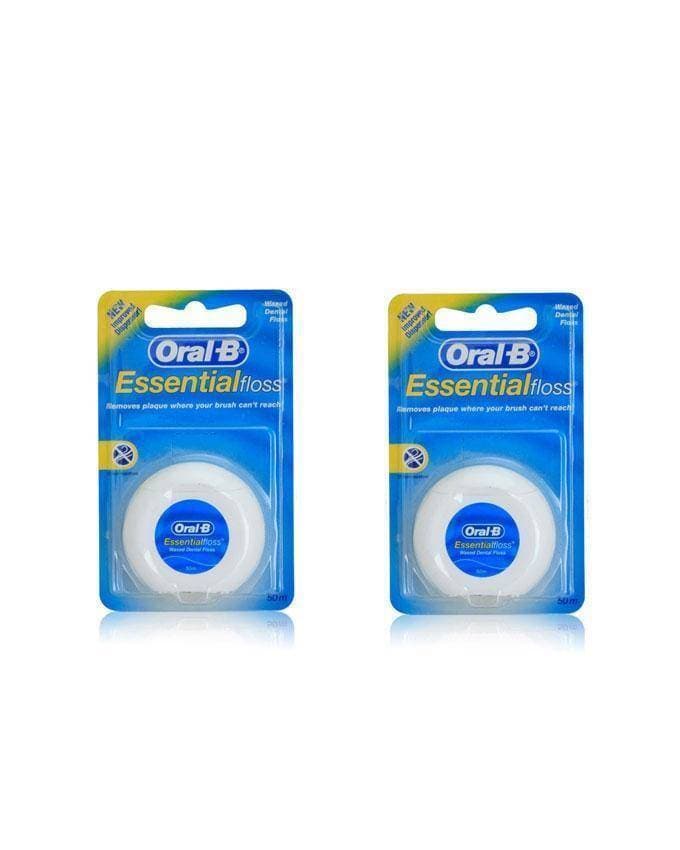 Pack Of 2 Oral B Essential Dental Floss - 50m