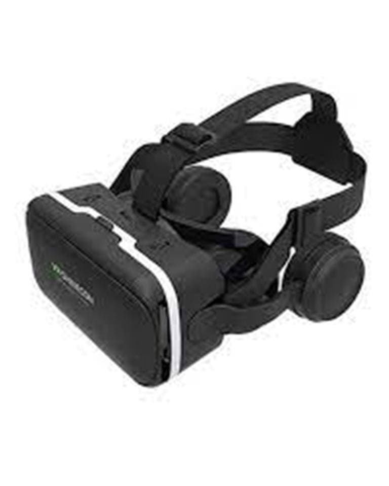 6Th Generation Vr Head Set With Headphone Attached