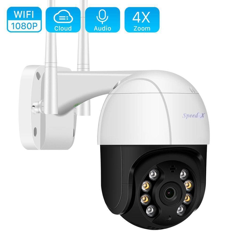 Mini Wifi Ptz Dome Color Vision Motion Detection Camera 2Mp 1080P Hd - 1-Piece