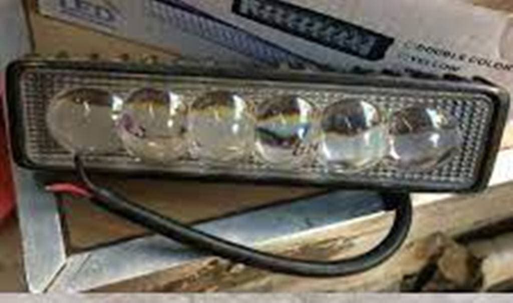 Bar Light 6 Smd 6 Inch Fish Eye Lens Bumper Universal