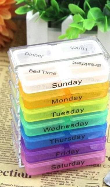 Medicine Storage Box - Transparent
