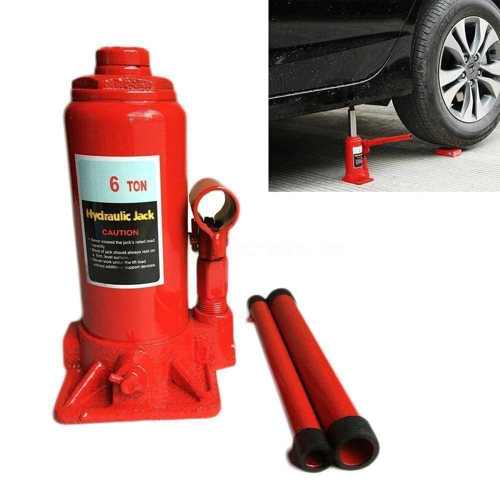Car Hydraulic Jack With Manual Handle Heavy Duty 6 Ton