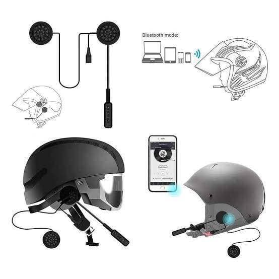 Wireless Helmet Set Without Helmet