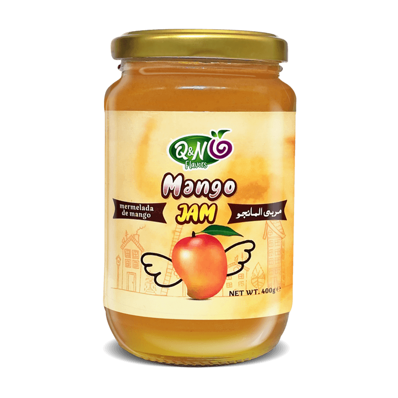 Q&N FLAVORS MANGO JAM 400GM