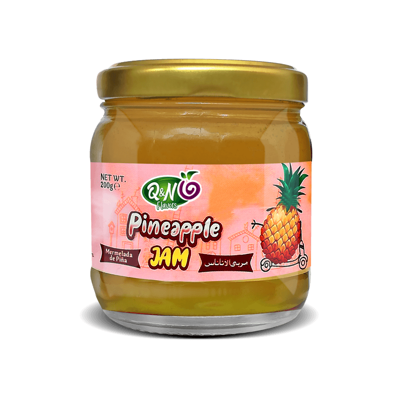 Q&N FLAVORS PINEAPPLE JAM 200GM