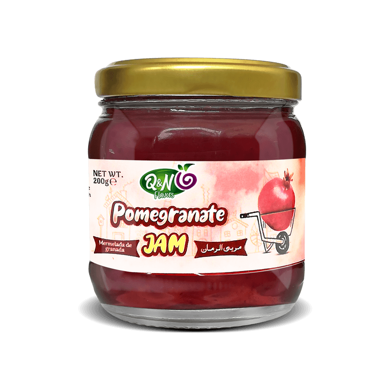 Q&N FLAVORS POMEGRANATE JAM 200GM