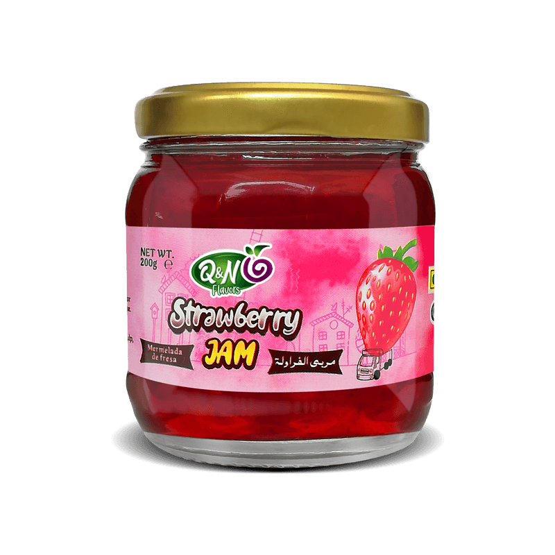 Q&N FLAVORS STRAWBERRY JAM 200GM