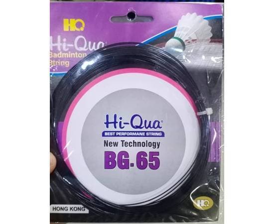 Badminton Racket String Bg65 Durable High Elastic Badminton Line 0.70Mm