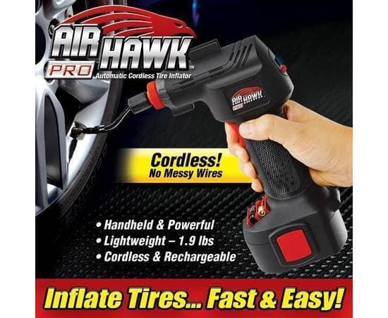 Best Built Quality Durable Air Hawk Pro Automatic Wireless Tire Inflator Portable Air Compressor