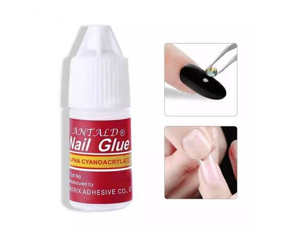 Alla Fake Nail Glue For False Nail 10G Fast Drying Transparent Nail Glue Artificial Nails Fake Nails With Nail Glue