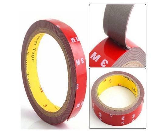 3M Vhb Foam Tape 15 Feet, Dark Gray, Double-Sided, Permanent, Long-Term Durability
