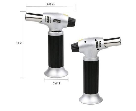 Windproof Blow Torch Lighter Cigarette Flame Adjustable Jet Lighter