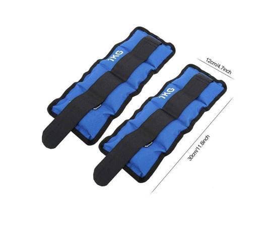 2Pcs Leg Ankle Wrist Hand Bag Weights Strap Strength Training Equipment