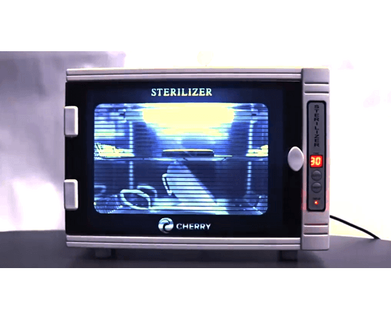 Uv Sterilizer Cabinet, Professional Tabletop Ultraviolet Towel Sanitizer For Salon
