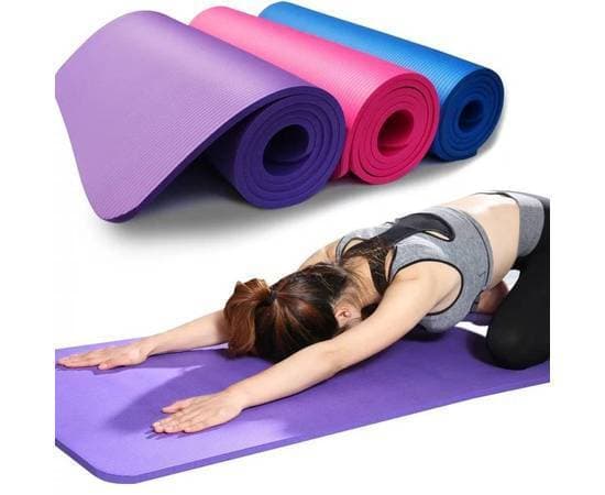 Yoga Mat Non-Slip Fitness Slim Yoga Gym Exercise - 1-Piece