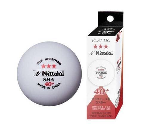 Nittaku 3-Star Premium 40- Table Tennis Balls (3 Balls)