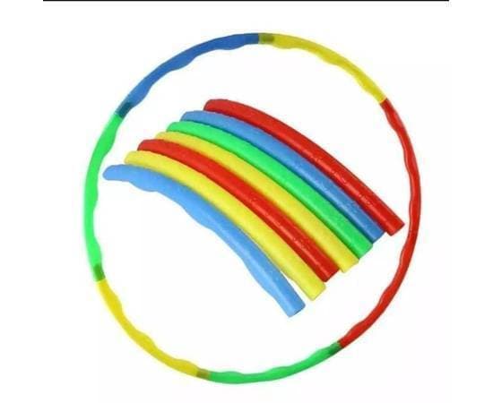 Hula Hoop Ring Exercise And Fitness Collapsible Adjustable For Kids And Adults - 1 Piece