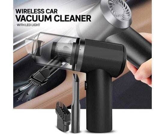 Rechargeable 2 In 1 Dual Mode Handheld Vacuum Cleaner With Led Light