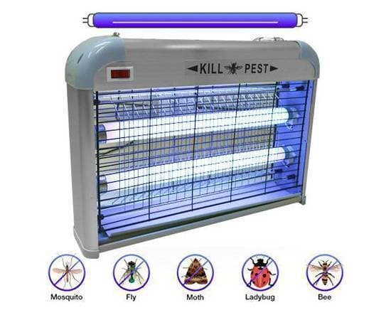 30W Electric Uv Insect Killer Mosquito Fly Pest Zapper Catcher Trap Led Light Kill Pest Automatic Insect Killer Mosquito Killer Machine Insect Killer Lamp