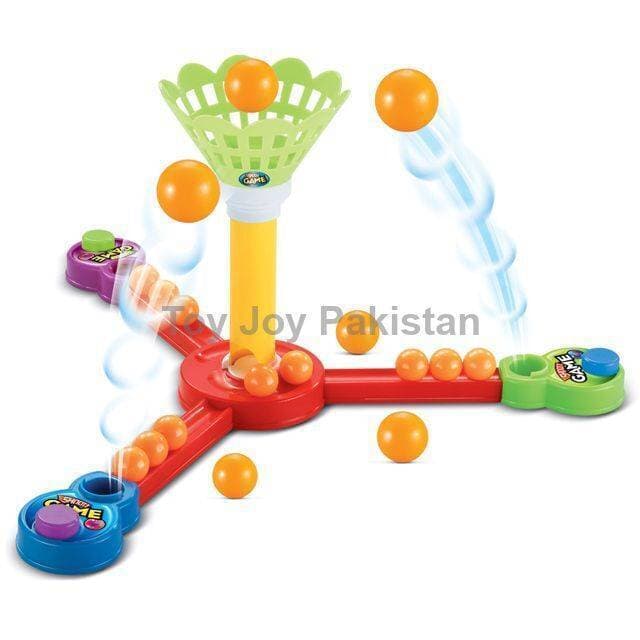 Ball Shoot Game Set For Children 1-3 Players Games Begin ( 17x17x8 )