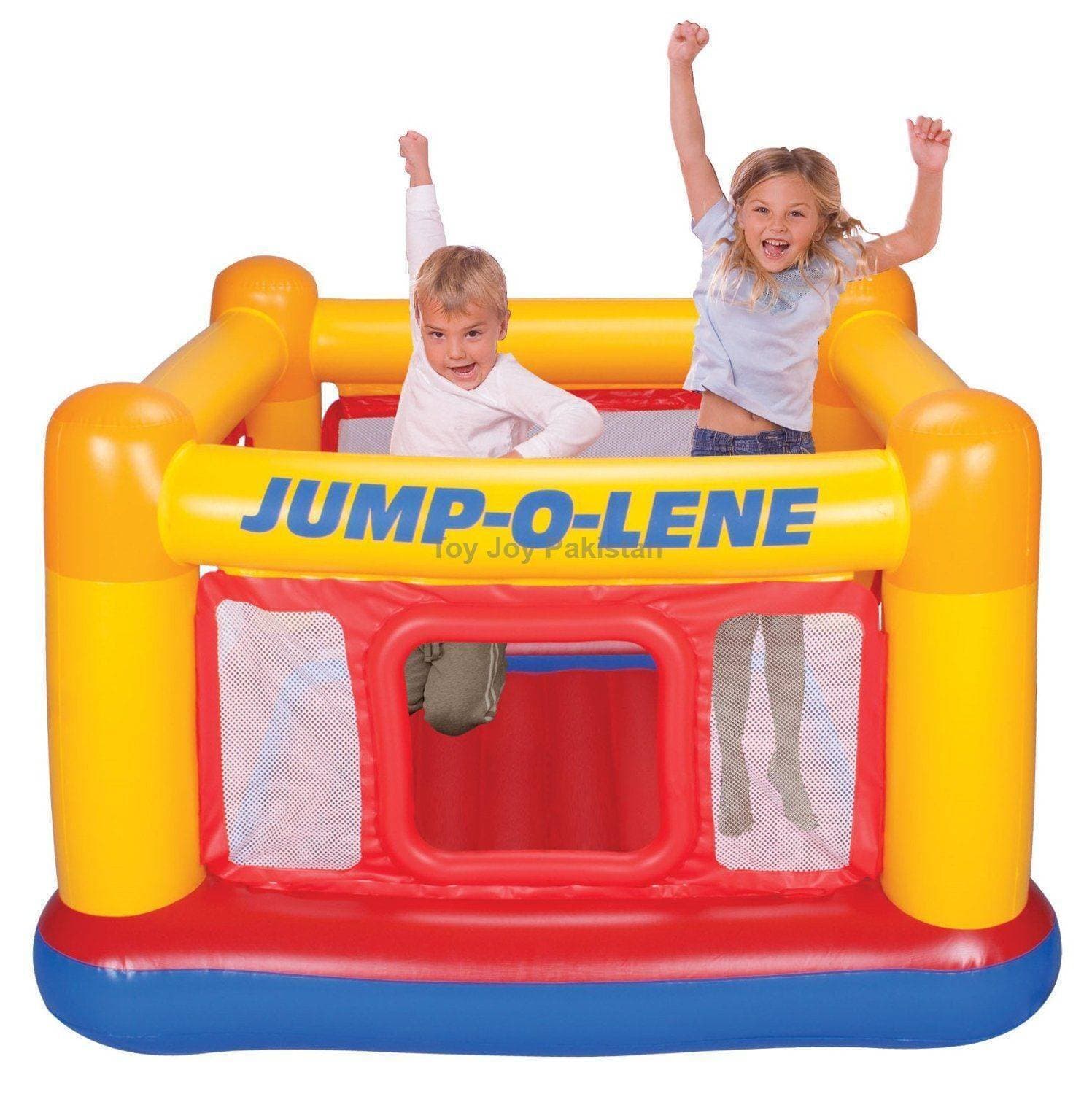 INTEX Jump-O-Lene  Trampolin Playhouse ( 68.5 X 68.5 X 44 )