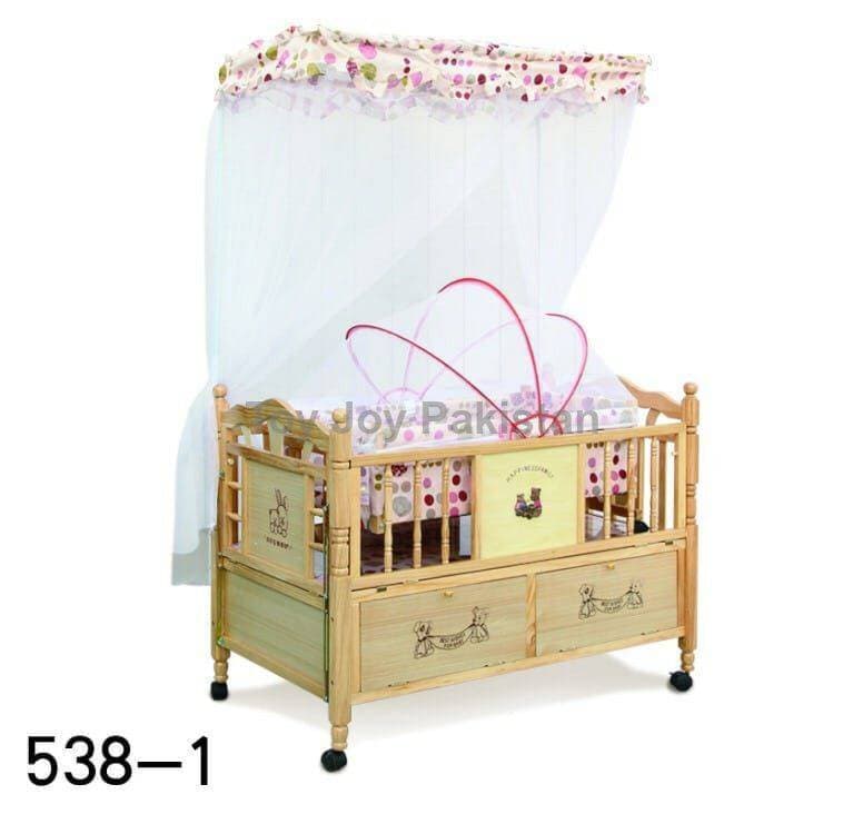 Beautiful Baby Wooden Cot Bed