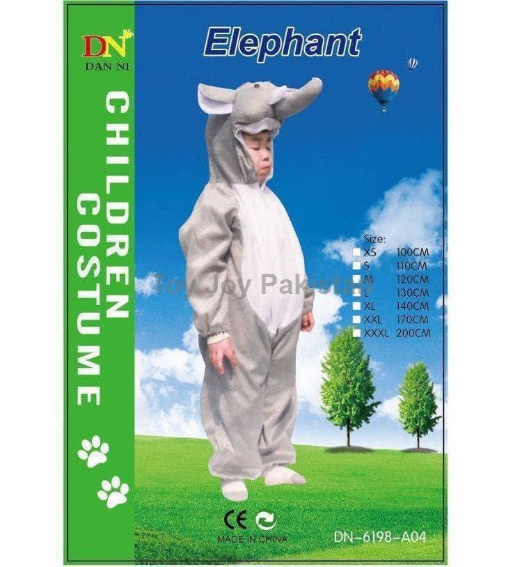 Elephant Costume For Kids 3-9 years Old