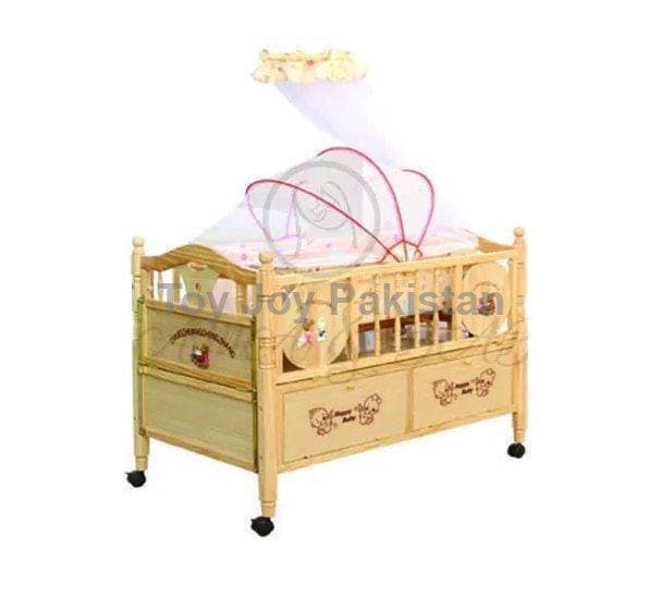 Durable Baby Wooden Cot Bed