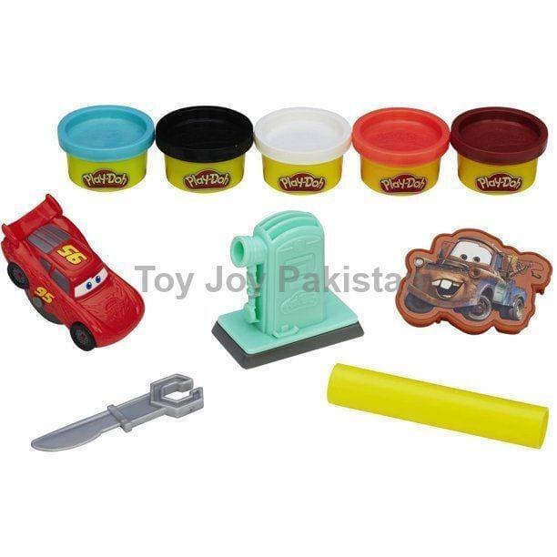 Play-Doh Disney Pixar Cars Set with 5 Cans of Play-Doh (140g) 3+Years