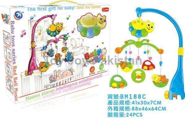 Baby Cot Mobile Plastic Battery Operated