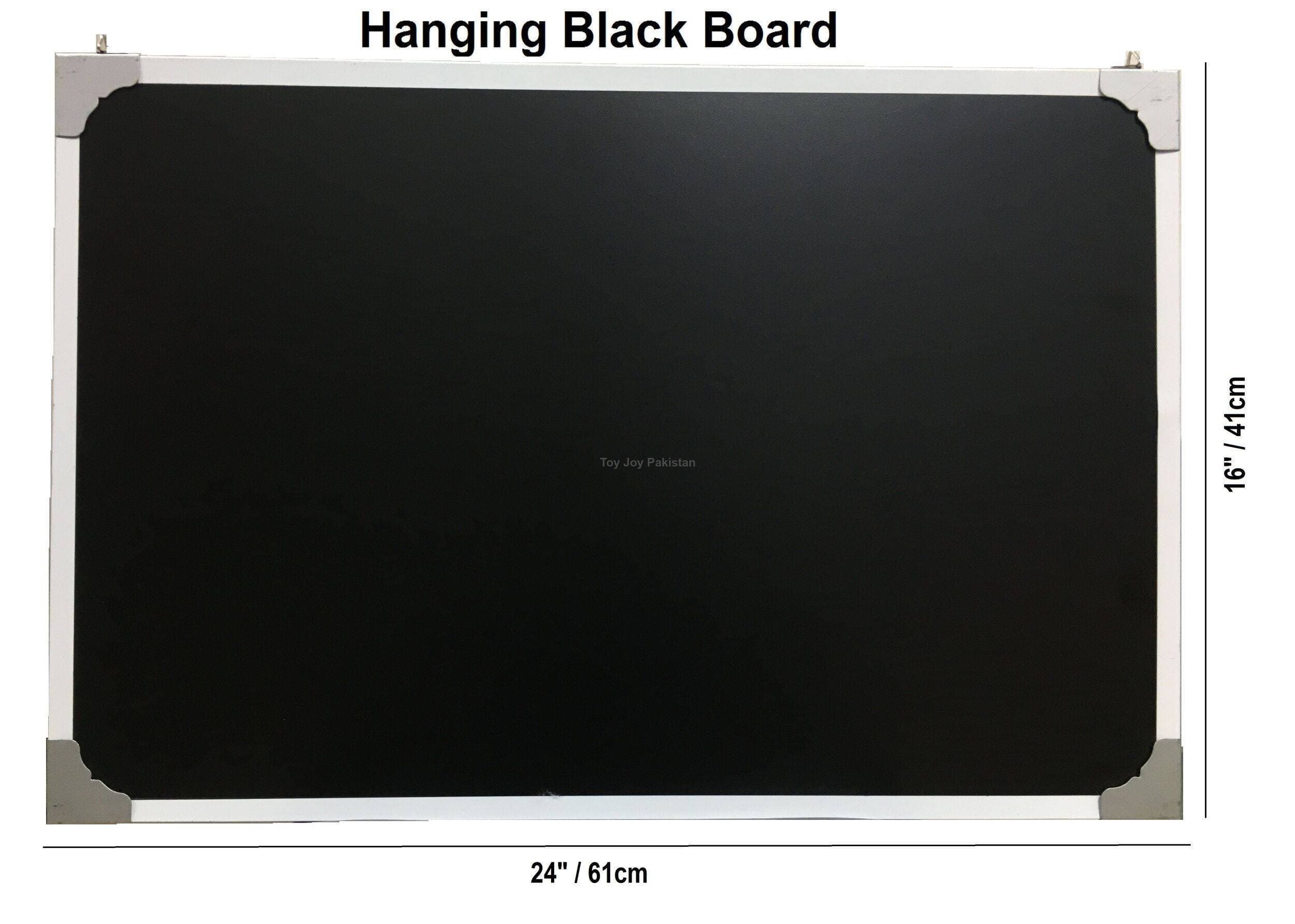 Aluminum frame Chalkboard For Kids Wooden BlackBoard ( 24x16x1)