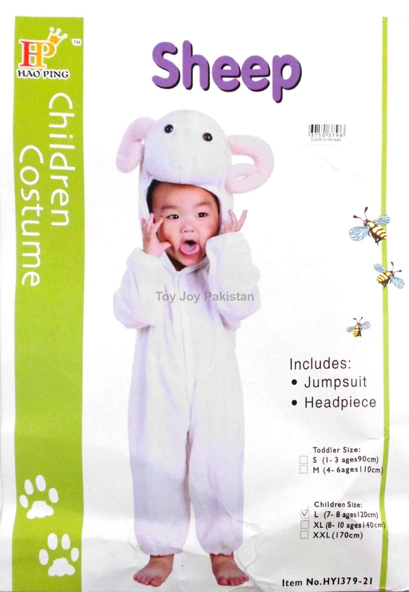 Children Animal Costume, Sheep Costume For Kids 3-9 Years