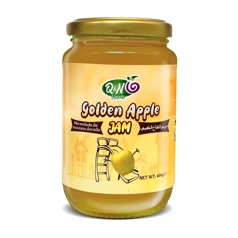 Q&N Flavors Golden Apple Jam 400gm
