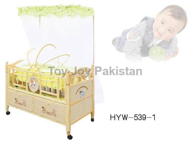 Baby Cot Bed Wooden Cribe