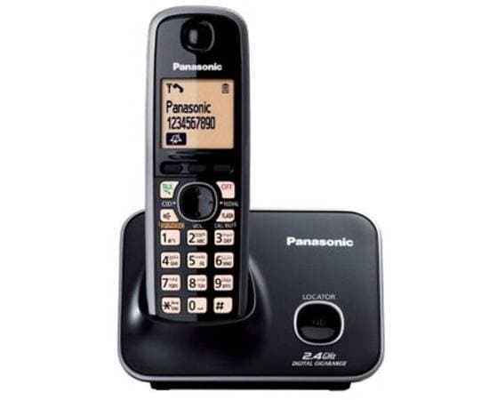 Panasonic 2.4Ghz Digital Cordless Phone - Black