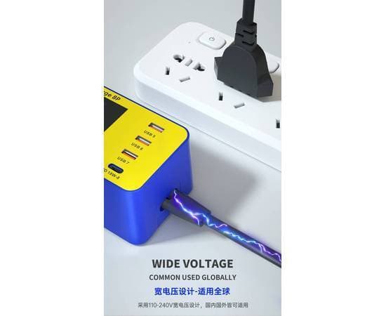 Mechanic Icharge 8P 8S Multi-Port Charger Pd Smart Charger Qc 3.0