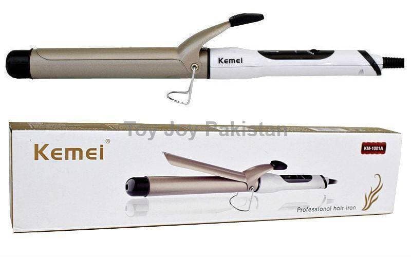 Kemei Adjustable 3 Set Temperature Ceramic Curler Iron Hair Curler Curler Fast dryer Hair Curler Styling Tools