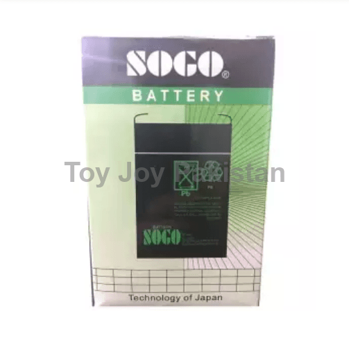 Sogo Battery 3FM4 Battery 6v 4AH 20hr Non Spillable Rechargeable Maintenance Free Lead Acid Battery