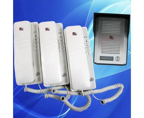 Triple Unit 3 Set Doorbell Door Phone Intercom